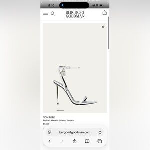 Tom Ford Padlock heels